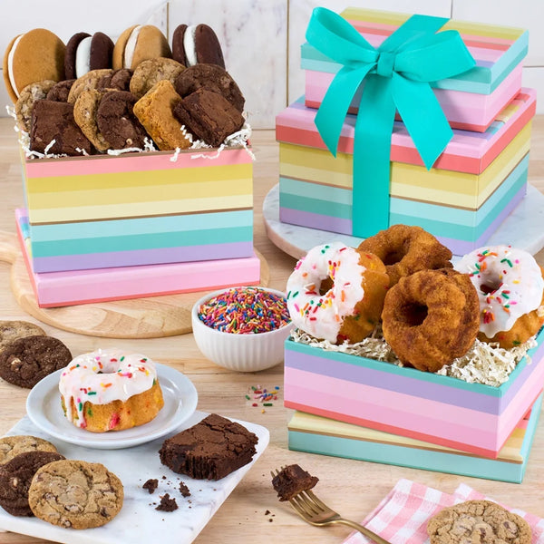 Bundt Cakes & Baked Goods Gift Tower