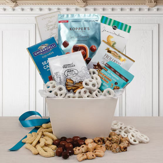 Let It Snow Holiday Gift Basket