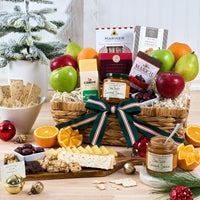 Christmas Fruit & Gourmet Holiday Gift Basket