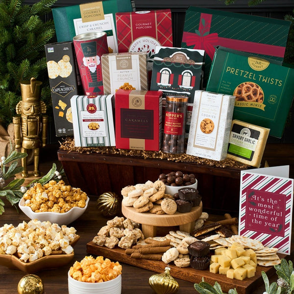 Deluxe Christmas Gift Basket
