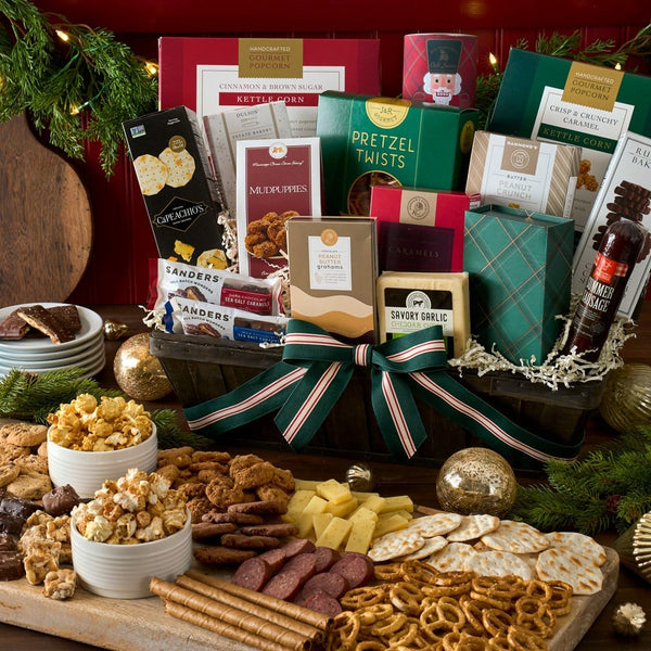 Deluxe Christmas Gift Basket