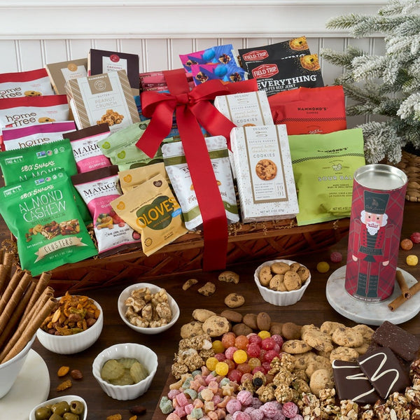 Season's Greeting Sharing Gift Basket