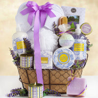 Spa Getaway Gift Basket